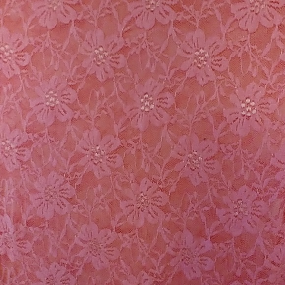 Long sleeve, lacey mesh dress - Picture 2 of 3